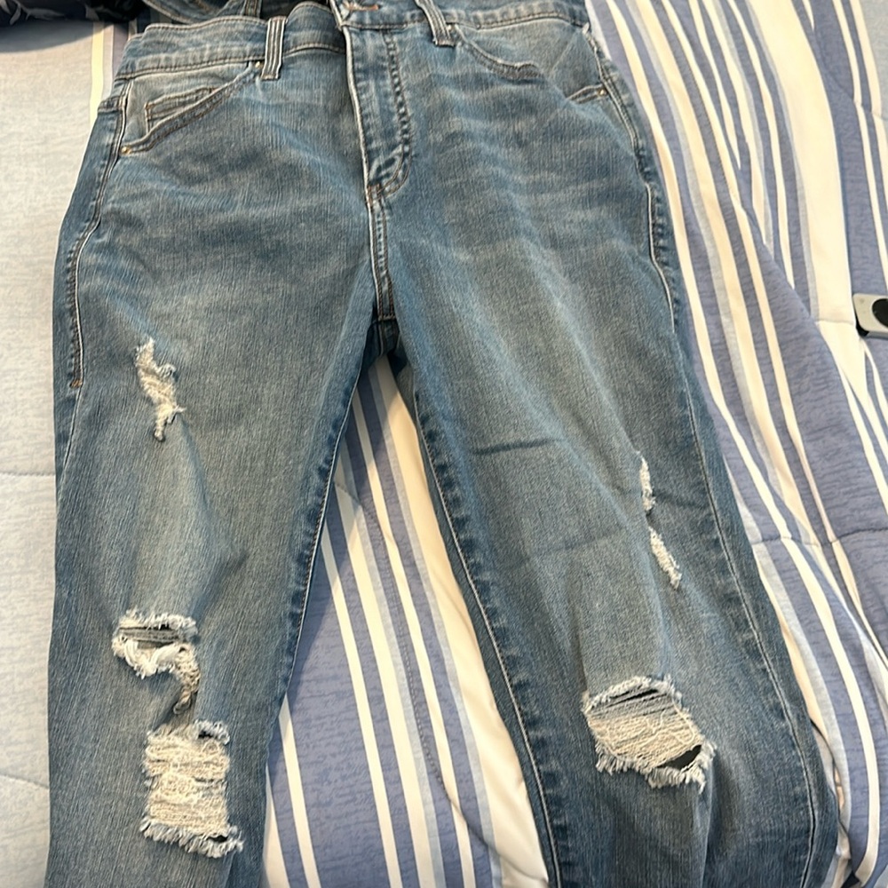 Lularoe pull on mid rise skinny jean size 30